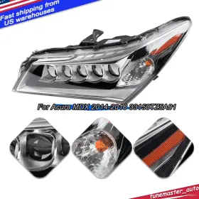 33150-TZ5-A01 LOCOCEE Led Headlight Driver Headlamps Left Mdx