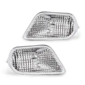 Lqi Ht-02sla4624awt 1pair Side Marker Corner Parking Lights Turn Signals Set Fit For 98-02 Trans Am