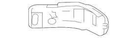 GEG1-69-122 MAZDA Lamp