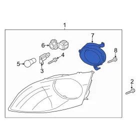 EH4750C12A MAZDA OE Front Right Turn Signal Light Cap CX-7
