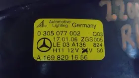 0305077602 MERCEDES Right Front Fog Light Lamp CLK350 Clk #3