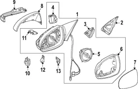 099-906-95-03 MERCEDES Signal Lens