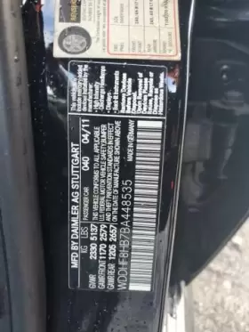 E350 MERCEDES Passenger Corner Light Fog Lamps Metris Park