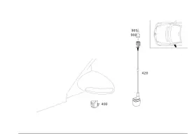 164-906-13-00-64 MERCEDES Turn Signal Lamp