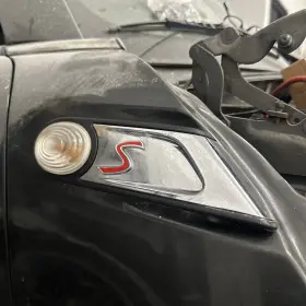 63132751970 MINI COOPER Right Fender Scuttle Light Len R55