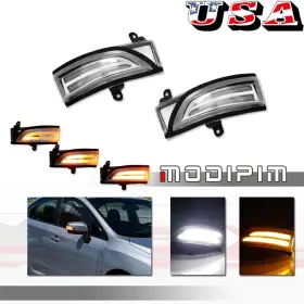 RB-382C MODIPIM Sequential Amber Led Mirror Light Lamp Wrx