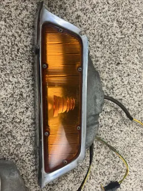 2448601 MOPAR Left Right Parking Light Lamp Lens Set Chrysler #2
