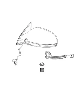 68228922AA MOPAR Turn Signal Lamp Cherokee