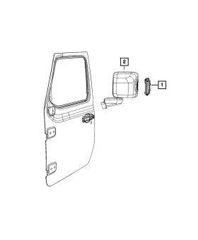 68361956AA MOPAR Turn Signal Lamp Right