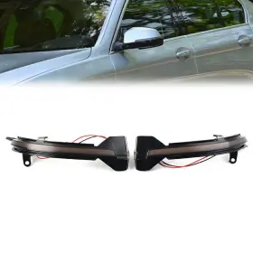 550725476289 MOTORSHOP 77USA Led Mirror Sequential Blink Turn
