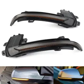 Motorshop 77usa 996812504693 Dynamic Turn Signal Light Mirror Indicator Fit Audi A3 S3 Rs3 A4 S4 B8.5 A5