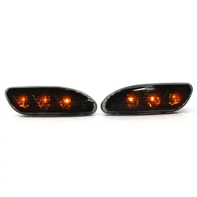 Motorshop168 523123309688 Turn Signal Parking Bumper Side Marker Lights For Benz W203 C-class 01-07 Hs