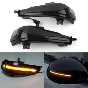 550732239662 MOTORSHOP168 Rearview Mirror Dynamic Turn Signal