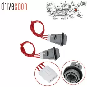 33302-SR3-A01 MUELLERSTAR Turn Signal Light Socket Connector