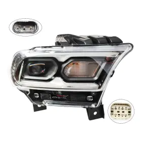 68433782AE NAKKAA Passenegr Halogen Turn Signal Led Headlight #2