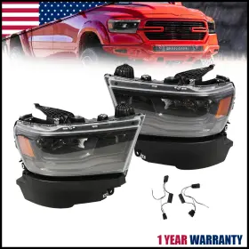 CH2503328 NAKKAA Halogen Led Headlight Adapter 1500 Ram