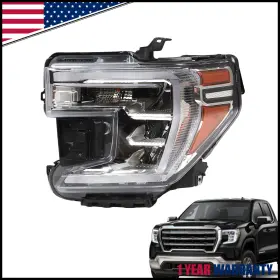 GM2502495 NAKKAA Halogen Turn Signal Led Drl Left Headlight