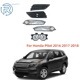 1053486 NETUERA Fog Light Cover Bezel Turn Signal Lamp Honda