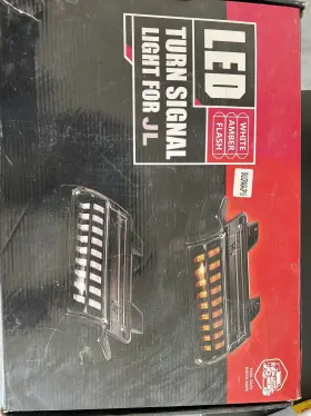 785382907849 NIMARKER Led Turn Signal Fender Lights Drl Jl