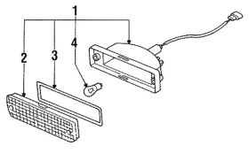 26136-V7000 NISSAN Lens