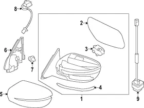 26160-4BA0A NISSAN Signal Lamp Rogue