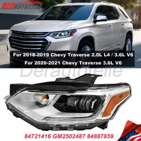 GM2502487 OCSAIR Led Drl Headlight Left Driver Lh Chevy