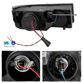 15077441 OEMASSIVE Dual Halo Ring Projector Headlights Chevy #3