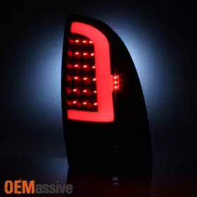 166-59887BL OEMASSIVE Led Tube Smoked Tail Lights Brake Lamps #3