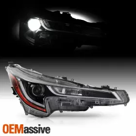 201708190 OEMASSIVE Led Drl Projector Headlights Right Toyota
