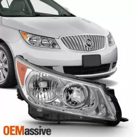 E1210A OEMASSIVE Passenger Halogen Headlight Right Buick