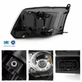 20939190 OEMASSIVE Projector Headlights Housing Led Drl Left #3