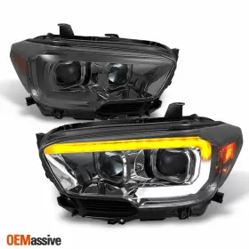 20975000 OEMASSIVE Sr Sequential Smoked Led Projector Toyota #2