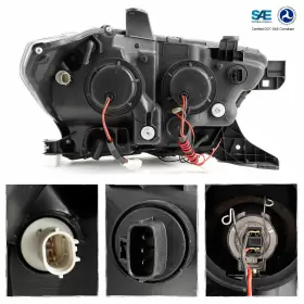 20975000 OEMASSIVE Sr Sequential Smoked Led Projector Toyota #3