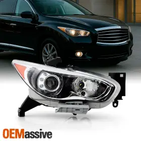 20977100 OEMASSIVE Hid Projector Led Headlights Right QX60
