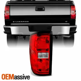 2314127 OEMASSIVE Driver Left Tail Light Chevy Gmc Silverado