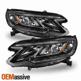 33150T1WA21 OEMASSIVE Halogen Led Drl Headlight Headlamp Left #2