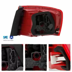 5C6945095 OEMASSIVE Outer Driver Tail Lights Halogen Lamp Vw #3