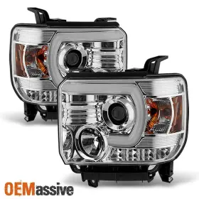 5-444-GS14-LBDRL-C OEMASSIVE Led Tube Projector Headlights