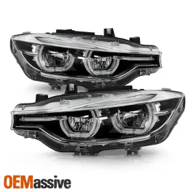 5-PRO-JH-BF3012H-4D-LED-C OEMASSIVE Headlights Left Right Bmw
