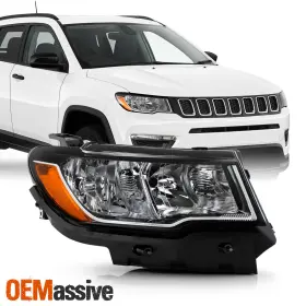 55112706AC OEMASSIVE Headlights Passenger Jeep Compass