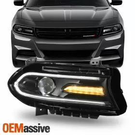 CH2503270 OEMASSIVE Charger Hid Xenon Led Drl Projector Dodge