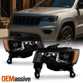 68289234AF OEMASSIVE Halogen Projector Headlight Housing Jeep