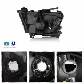 68316080AH OEMASSIVE Halogen Headlight Bezel Passenger 1500 #3