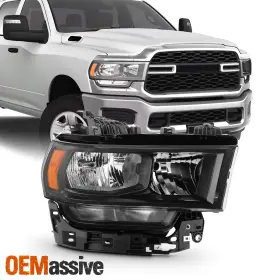 68406276AC OEMASSIVE Halogen Headlight Headlamp Passenger Ram