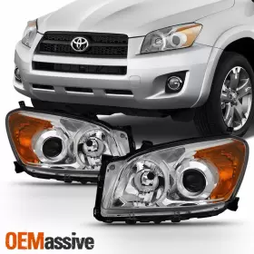 D5409A OEMASSIVE Driver Passenger Headlights Headlamps Toyota