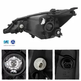 8301D512 OEMASSIVE Es Halogen Headligt Passenger Mitsubishi #3