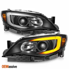 84001FG250 OEMASSIVE Led Drl Signal Projector Headlights Wrx #2