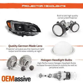 84001VA030 OEMASSIVE Projector Headlights Housing Wrx Subaru #3