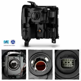 GM2502451 OEMASSIVE Hid Xenon Projector Headlight Led Parking #3