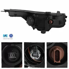 84273675 OEMASSIVE Halogen Headlight Led Drl Drive Gmc Acadia #3